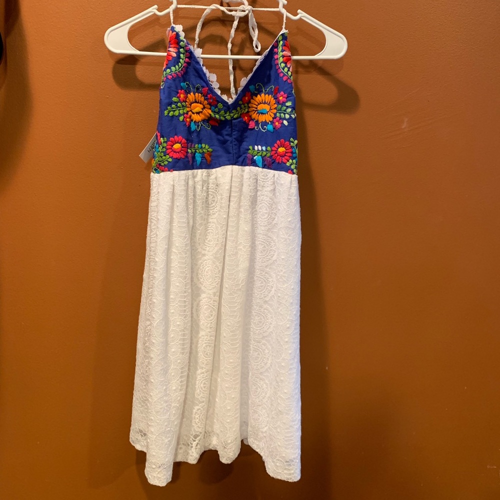 Embroidered dress